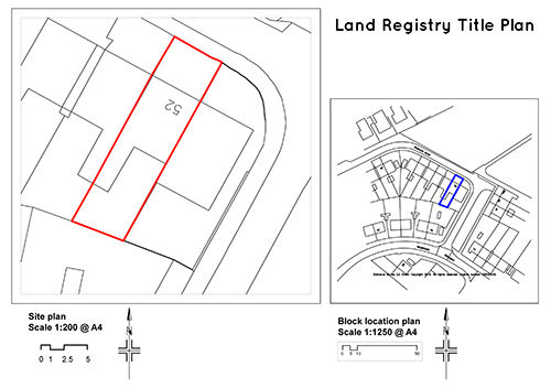 Land registry plans in Bristol