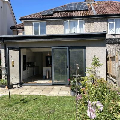 Single storey rear and side extension in north Bristol (7)