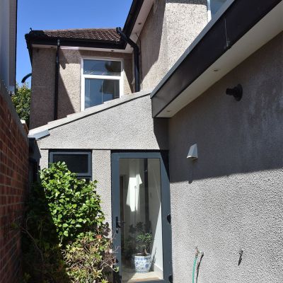 Single storey rear and side extension in north Bristol (9)